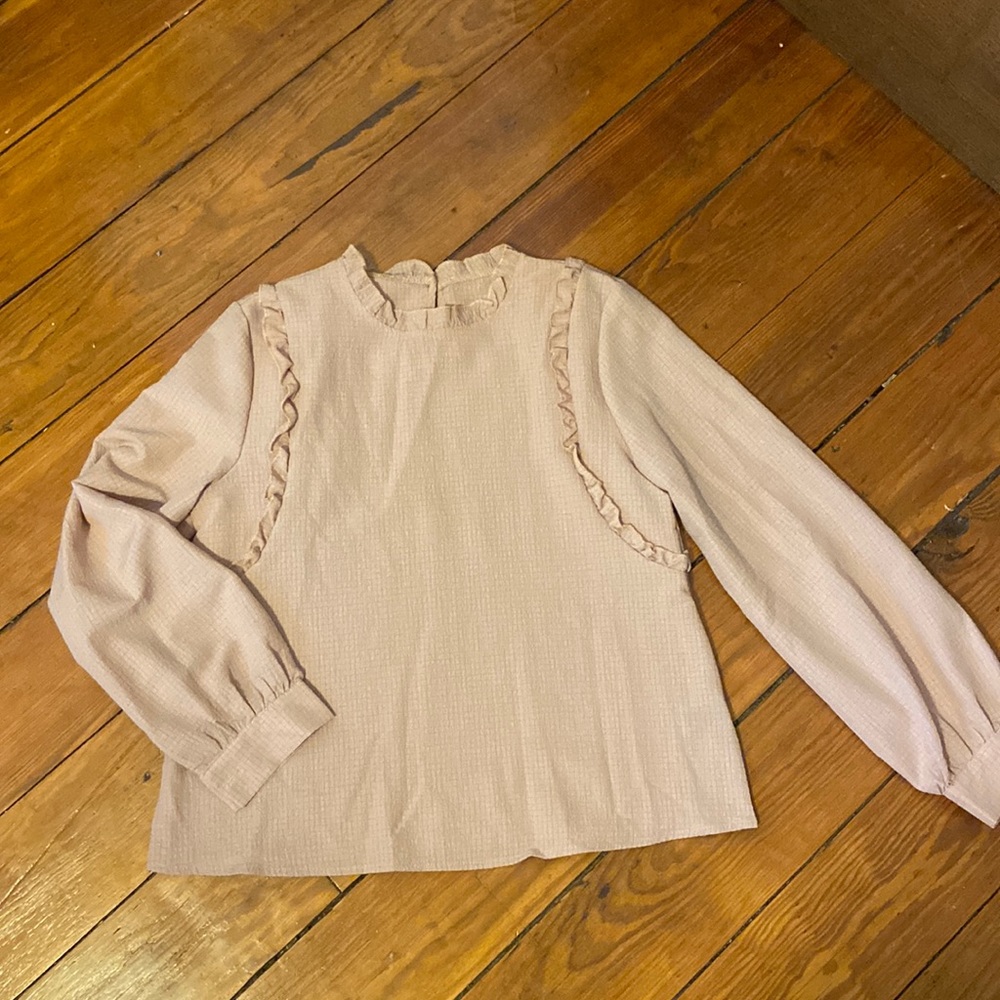 High neck blouse